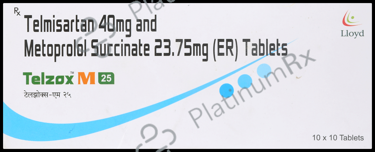 Telzox M 40mg/25mg Tablet ER
