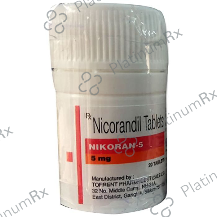 Nikoran 5mg Tablet 20s