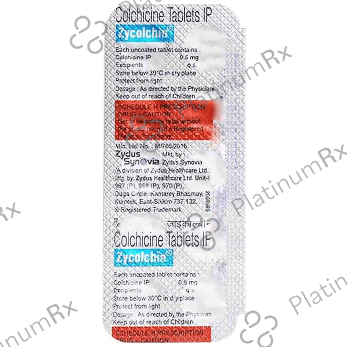 Zycolchin 0.5mg Tablet 10s