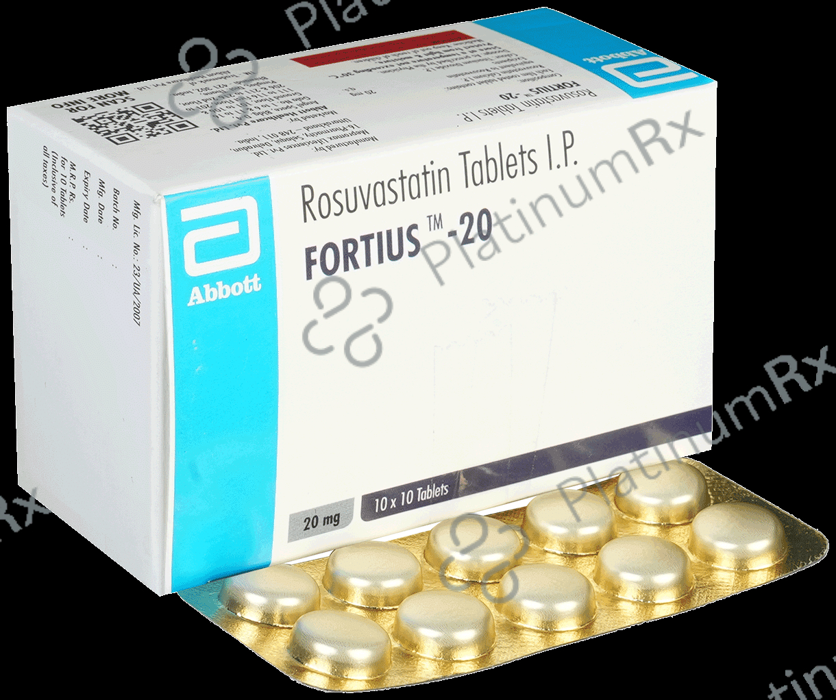 Fortius 20mg Tablet 10s