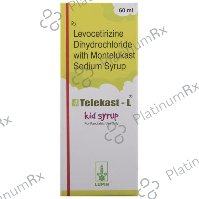 Telekast L Kid 2.5/4mg Syrup 60ml