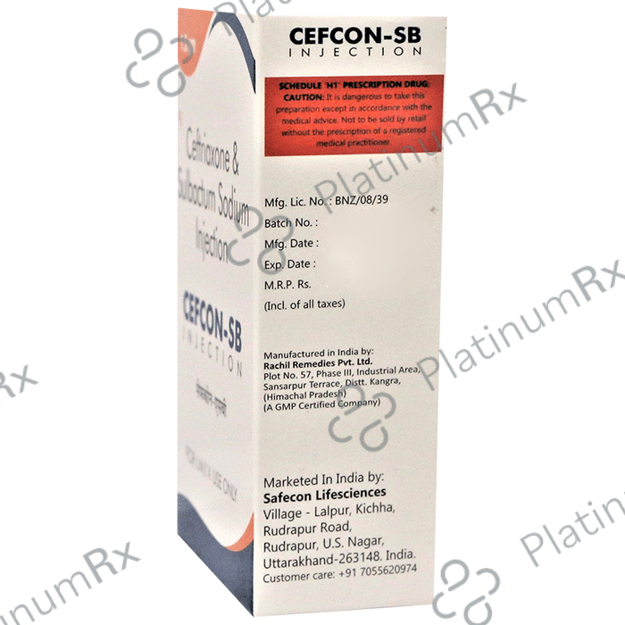 Cefcon-SB Injection