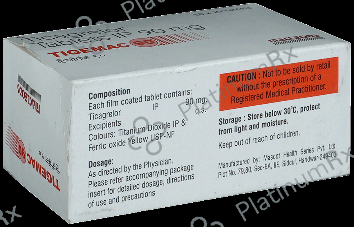 Tigemac 90mg Tablet 10s