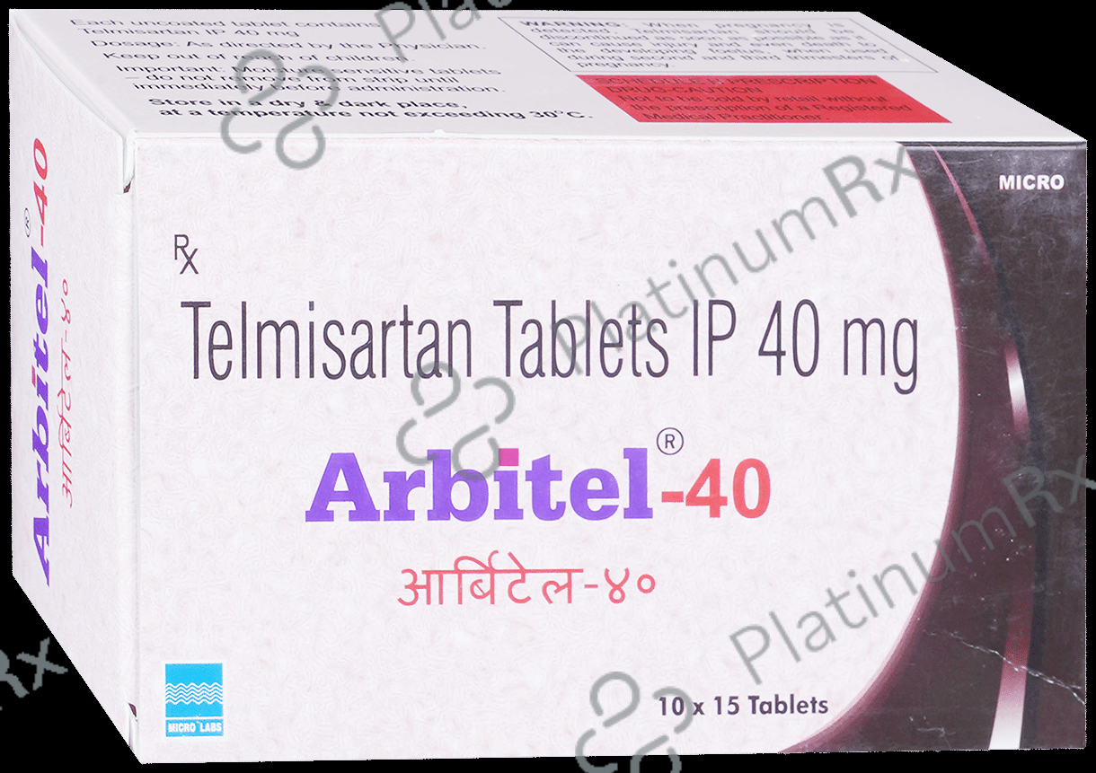 Arbitel 40mg Tablet 15s