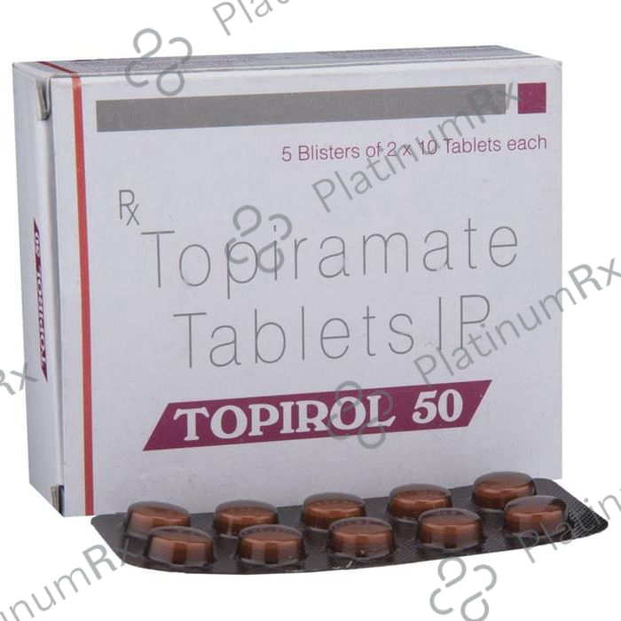 Topirol 50mg Tablet 10s