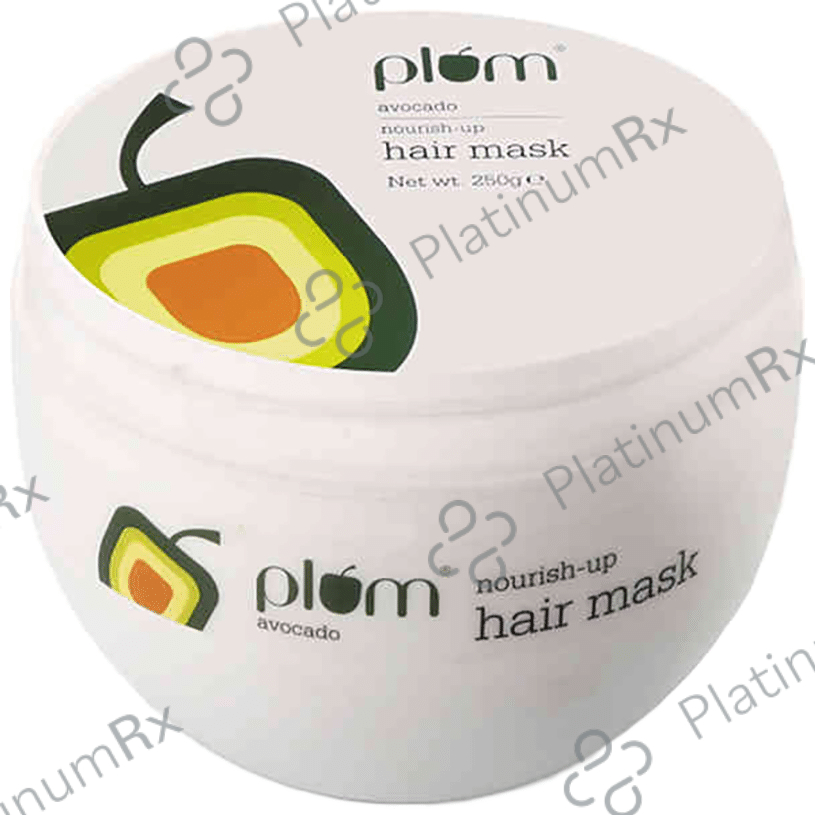 Plum Avocado Nourish-Up Hair Mask - Reduces Hair Breakage - Frizz-Free Hair