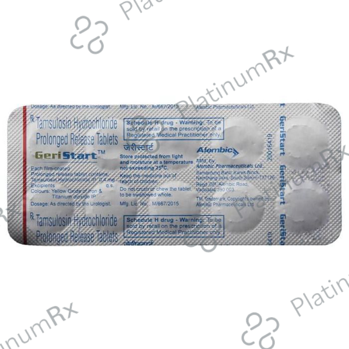 Geristart PR 0.4mg Tablet 10s