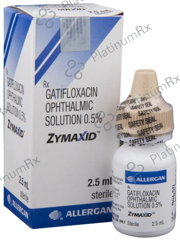 Zymaxid 0.5% Ophthalmic Solution 1s