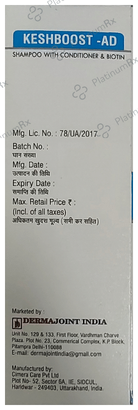 Keshboost AD Shampoo