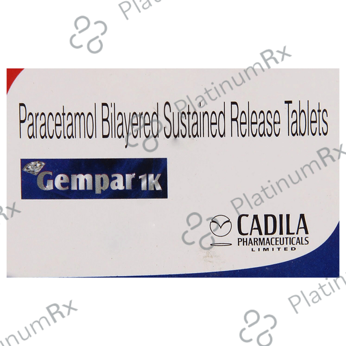 Gempar 1K 1000mg Tablet 10s