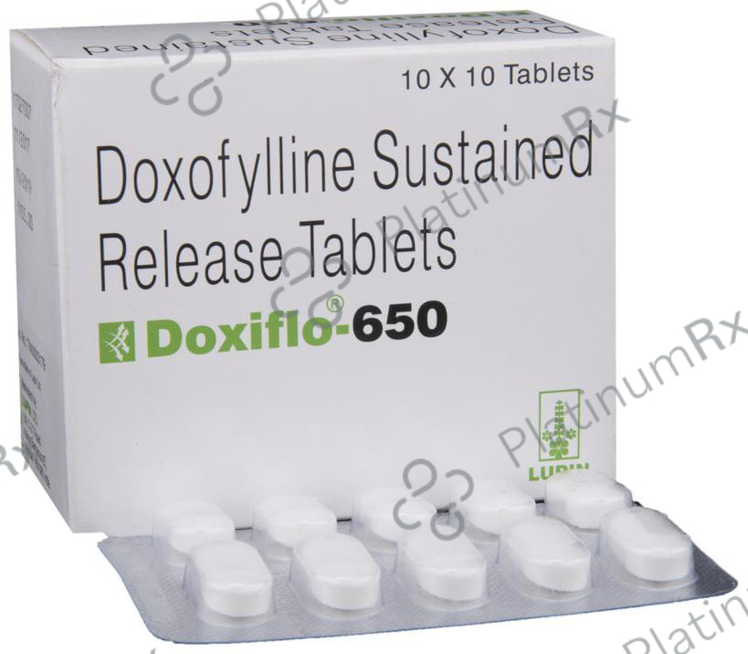 Doxiflo 650mg Tablet SR 10s