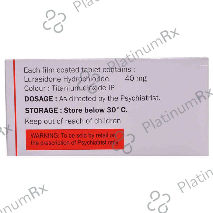 Lurastar 40mg Tablet