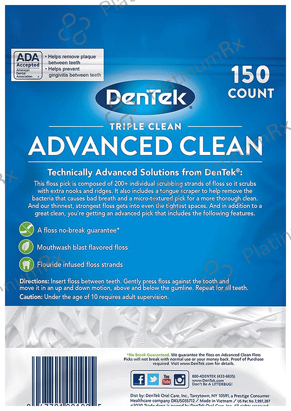 DenTek Triple Clean Advanced Floss