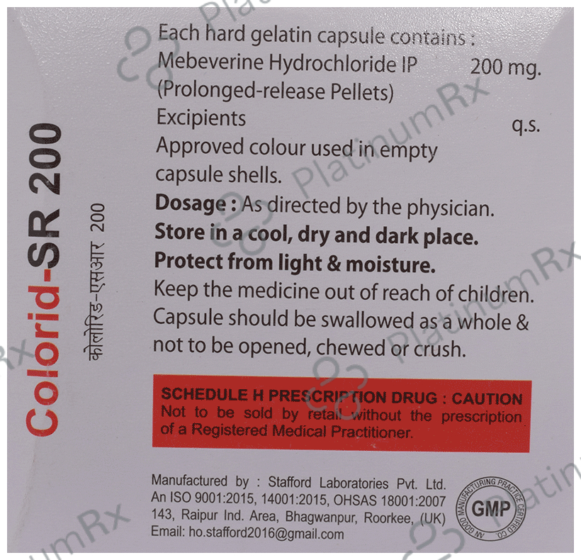 Colorid-SR 200 Capsule