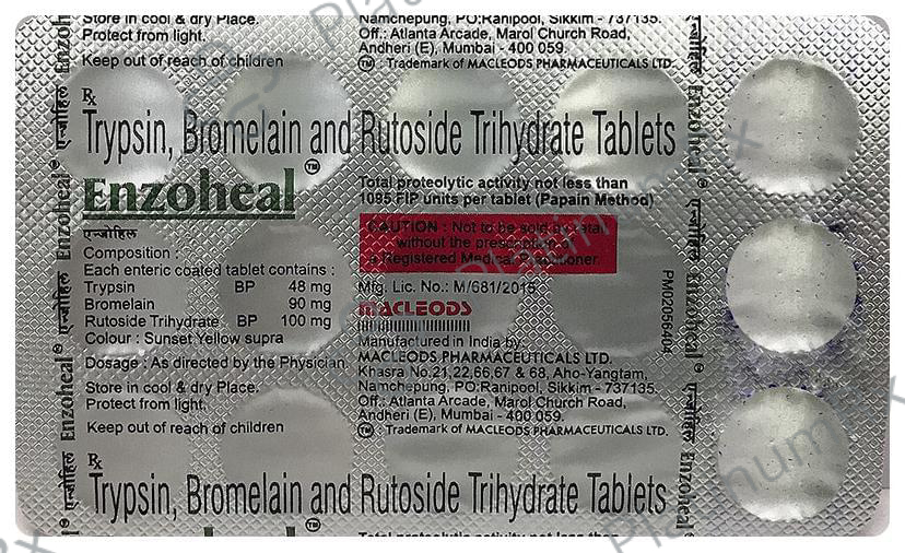 Enzoheal 90/100/48mg Tablet 15s