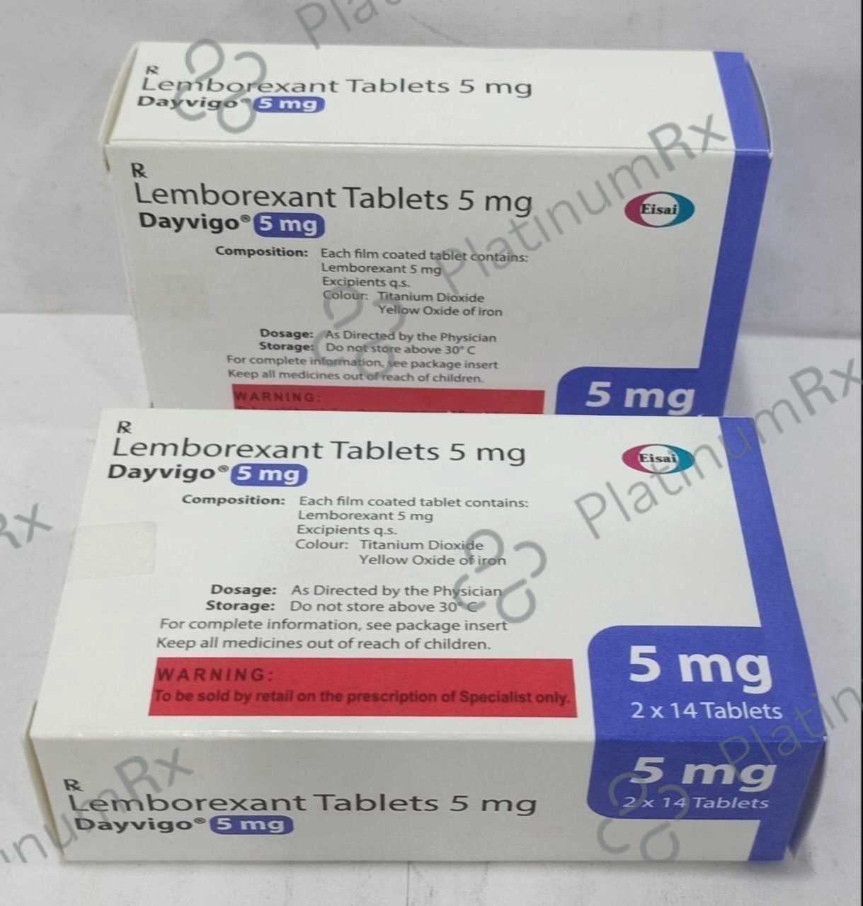 Dayvigo 5mg Tablet 14s