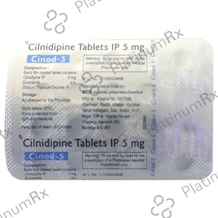 Cinod 5mg Tablet 20s