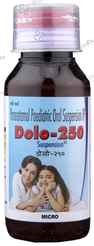 Dolo 250mg Oral Suspension 60ml