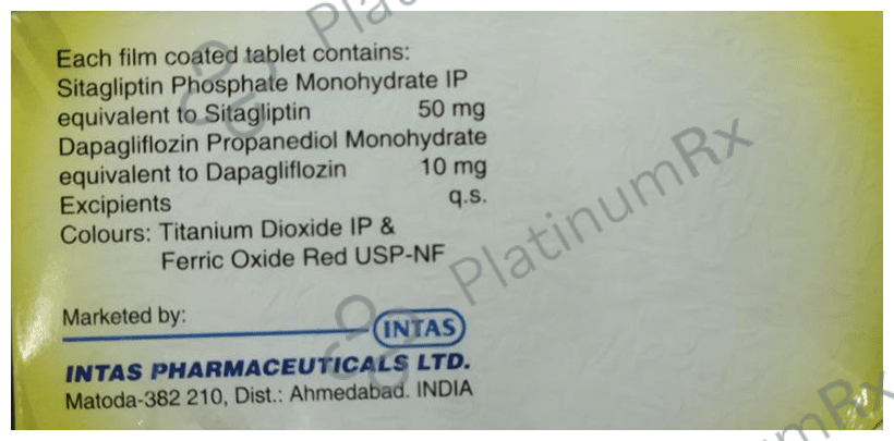 Sitara D 10/50mg Tablet 10s