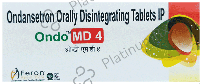 Ondo 4mg Tablet MD