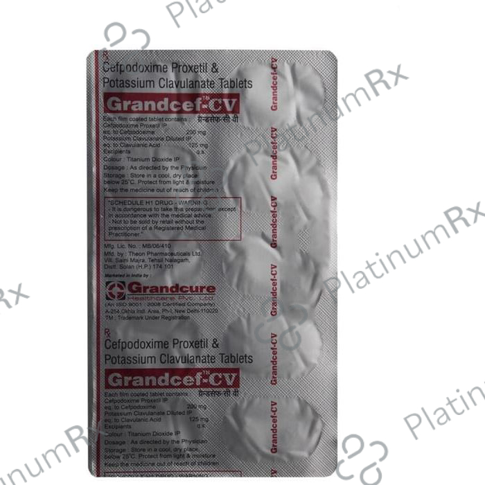 Grandcef-CV Tablet