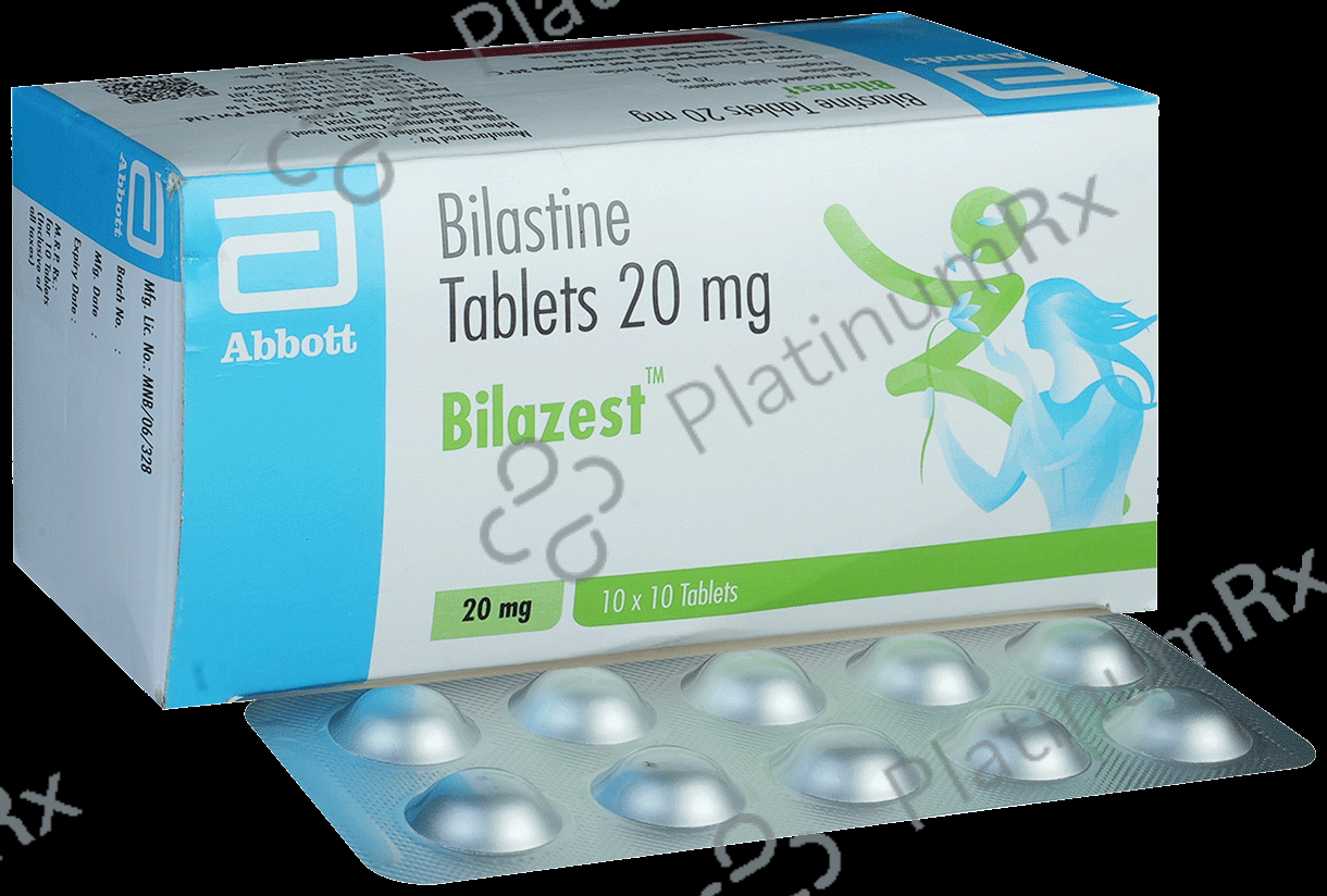 Bilazest 20mg Tablet 10s