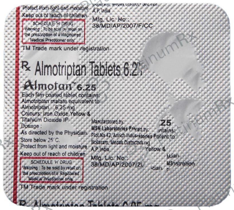 Almotan 6.25 Tablet