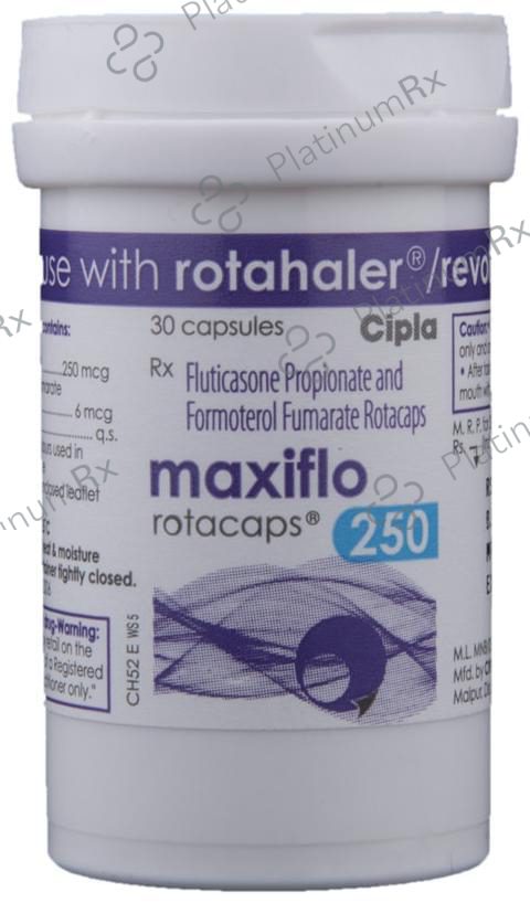 Maxiflo 250/6mcg Rotacap 30s