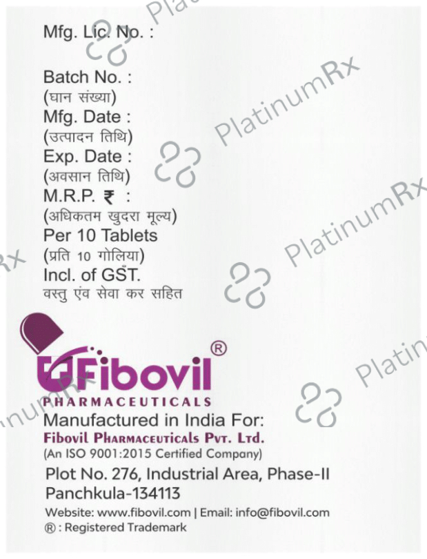Paravil M 500mg/325mg Tablet