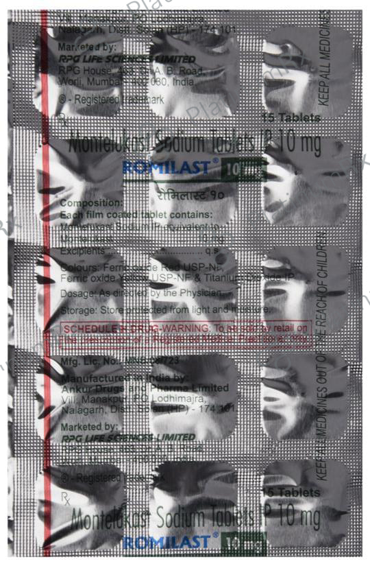 Romilast 10mg Tablet 15s
