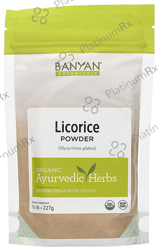 Banyan Botanicals Licorice (Glycyrrhiza Glabra) Powder 227 gm