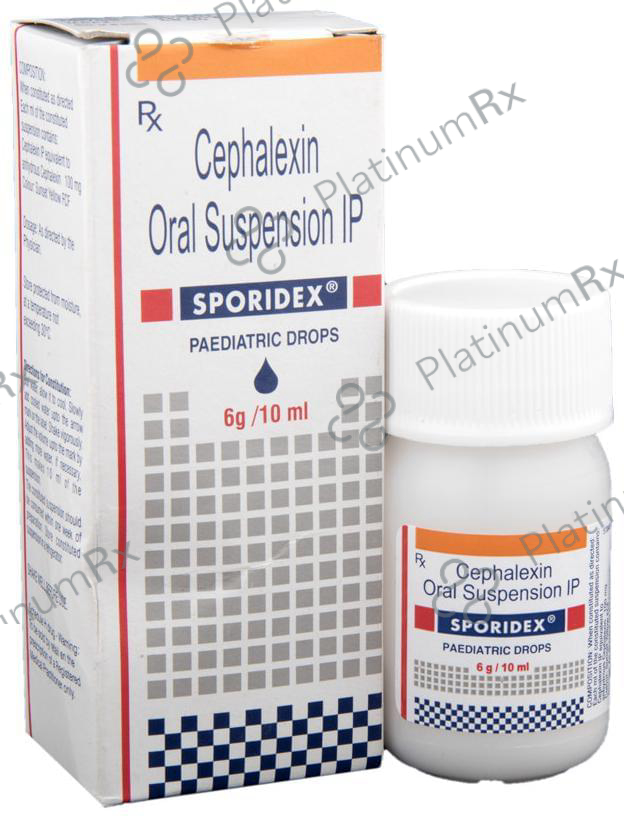Sporidex 100mg Paediatric Drop 10ml