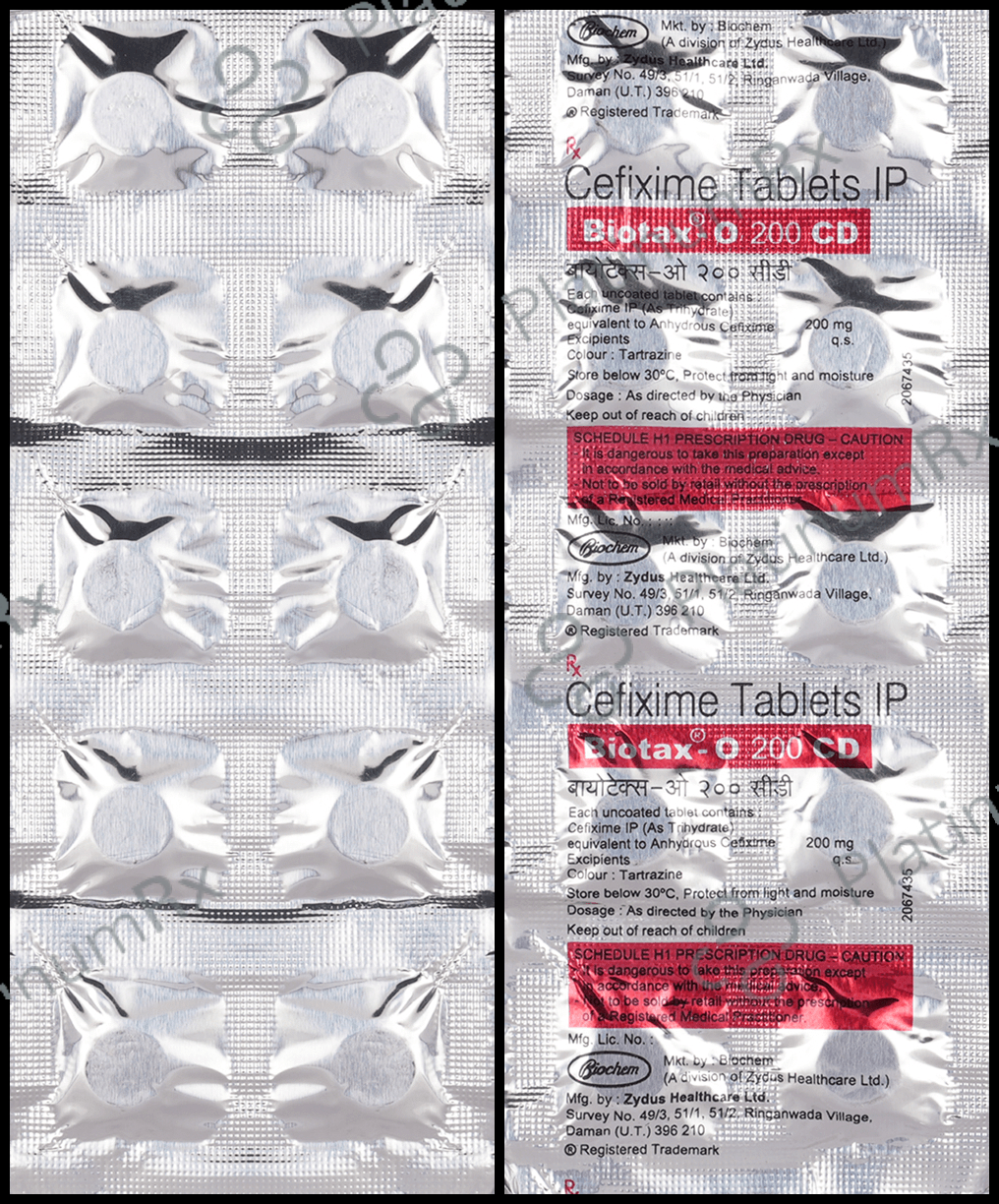 Biotax-O 200 CD Tablet