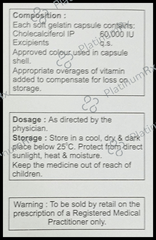 Genibone-D3 Softgel Capsule