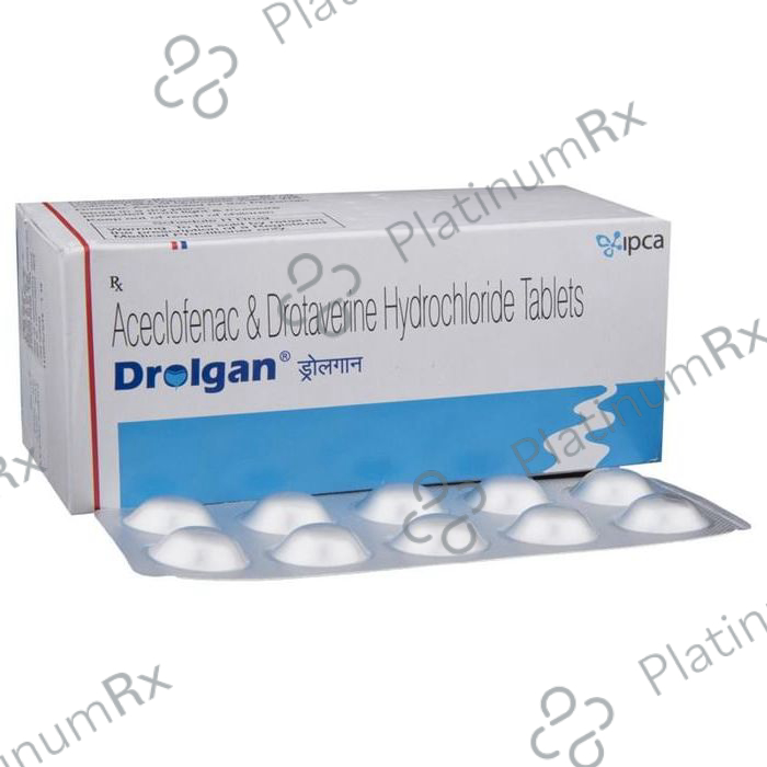 Drolgan 100/80mg Tablet 10s
