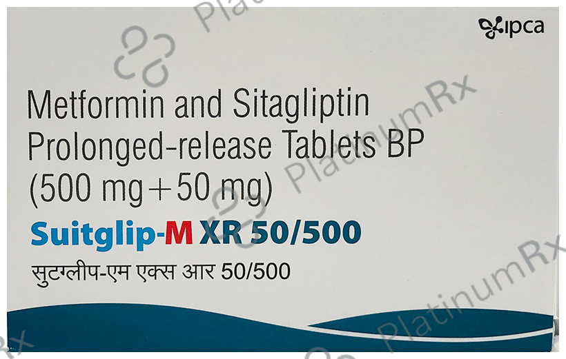 Suitglip-M XR 50/500 Tablet