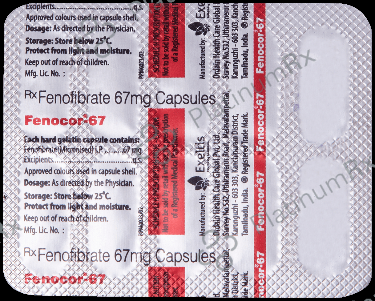 Fenocor 67mg Capsule 10s