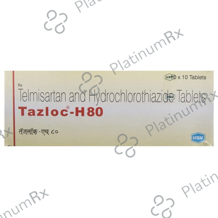 Tazloc H 12.5/80mg Tablet 10s
