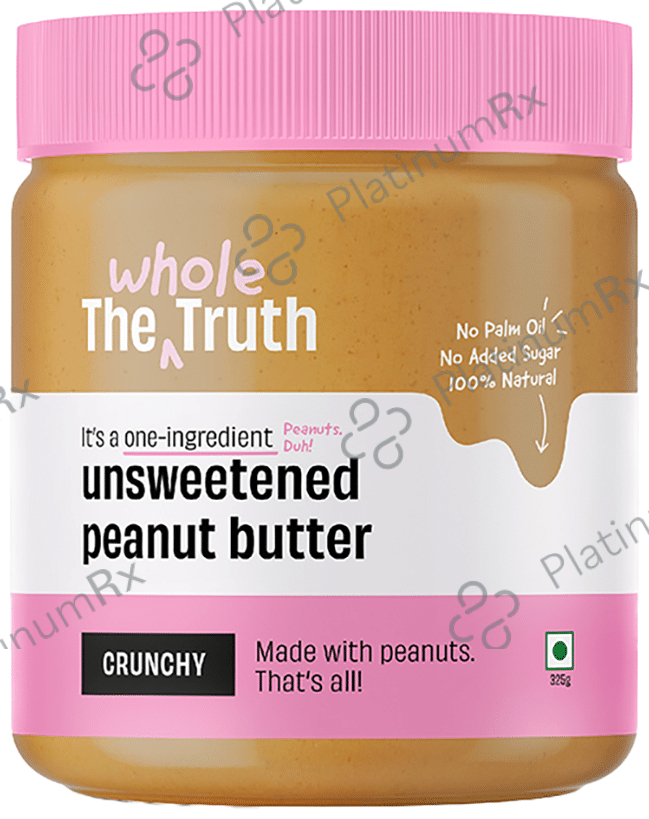 The Whole Truth Unsweetened Peanut Butter Crunchy