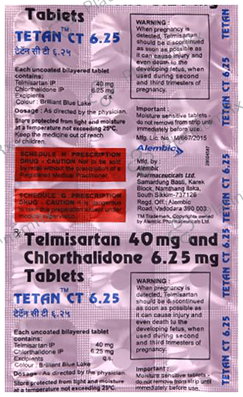 Tetan CT 6.25 Tablet