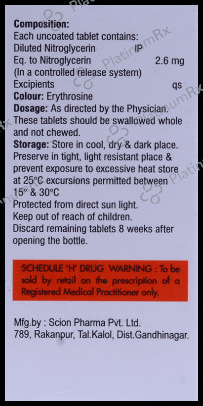 Nitrolen 2.6mg Tablet