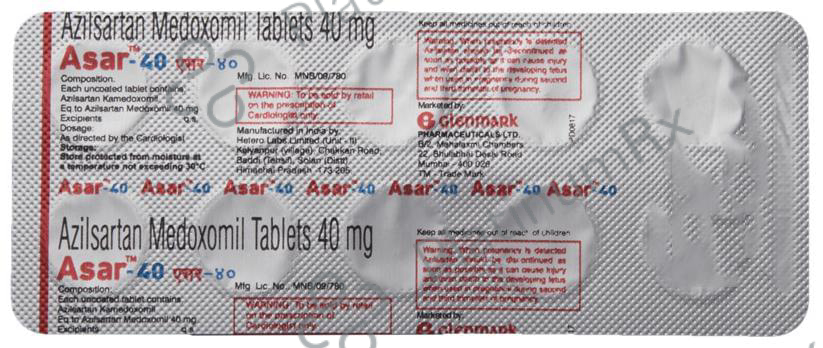 Asar 40mg Tablet 10s