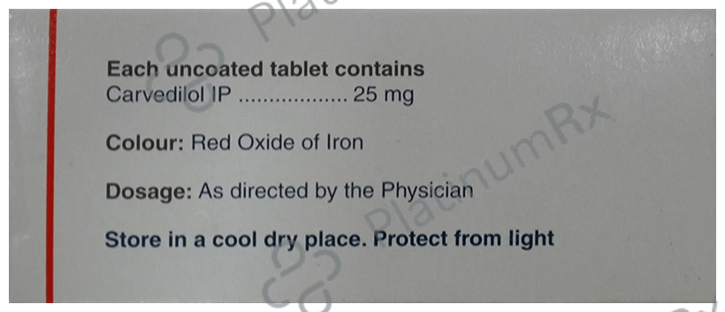 Carloc 25mg Tablet 10s