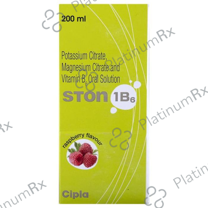 Ston 1B6 Oral Solution Raspberry 200ml