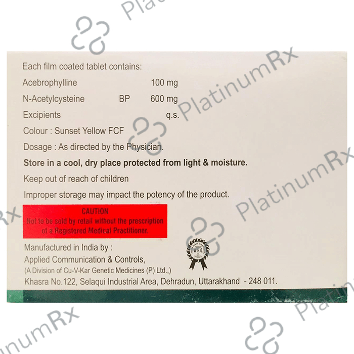 Aid-Air-NAC Tablet