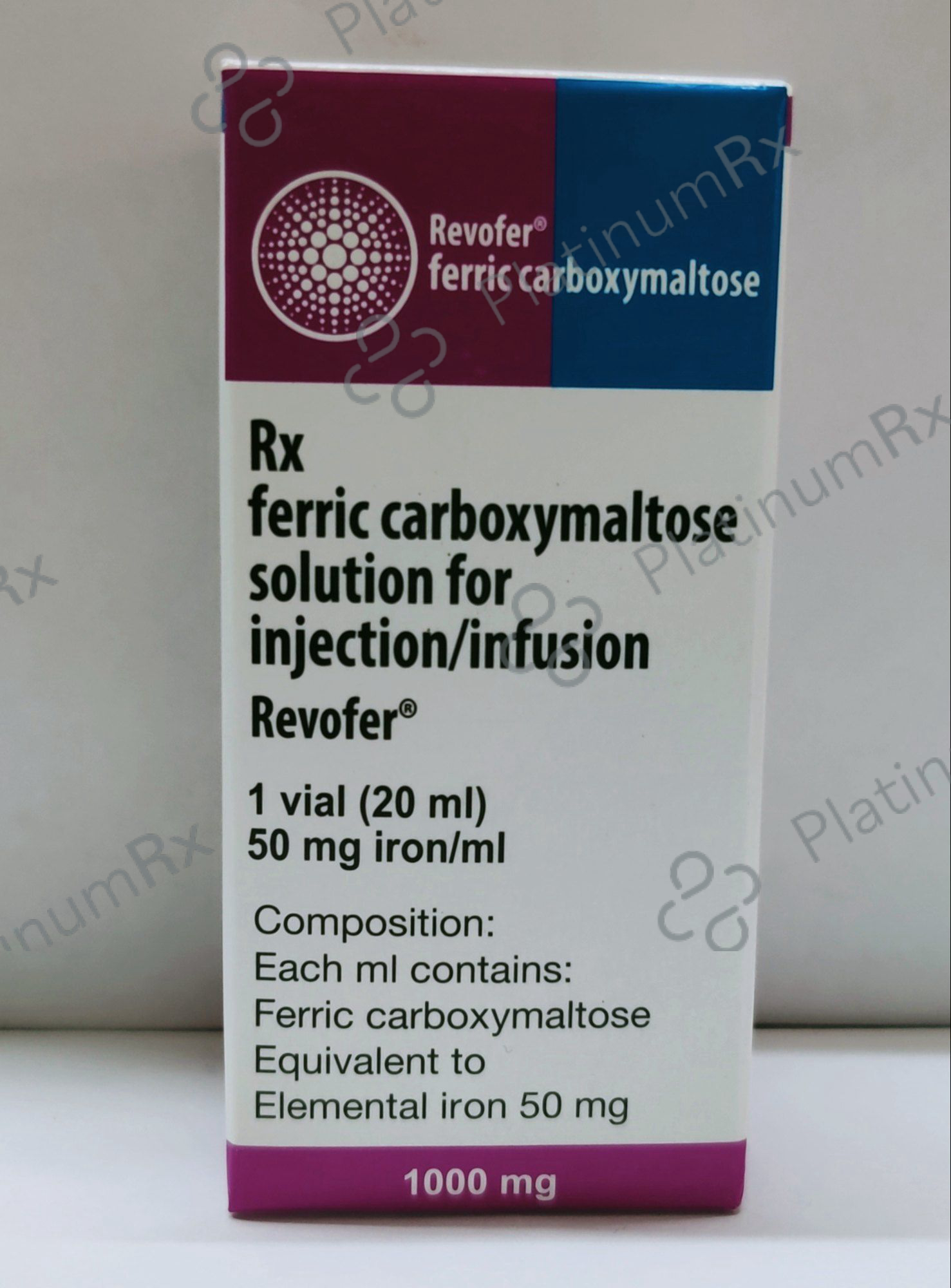 Revofer 1000mg Injection 20ml