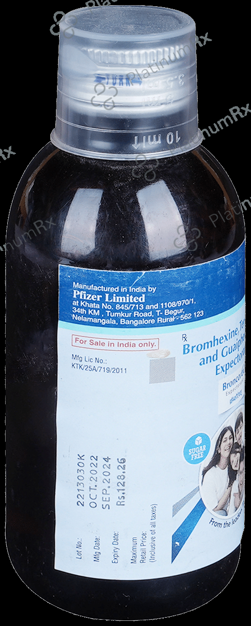 Broncorex Expectorant 100 Syrup