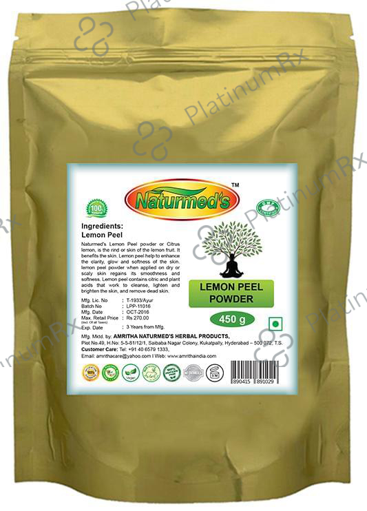 Naturmed's Lemon Peel Powder 450 gm