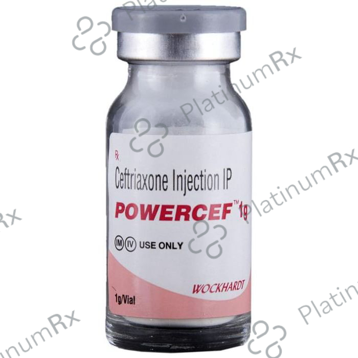 Powercef 1gm Injection