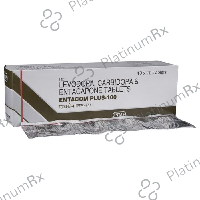 Entacom Plus 100mg Tablet 10s